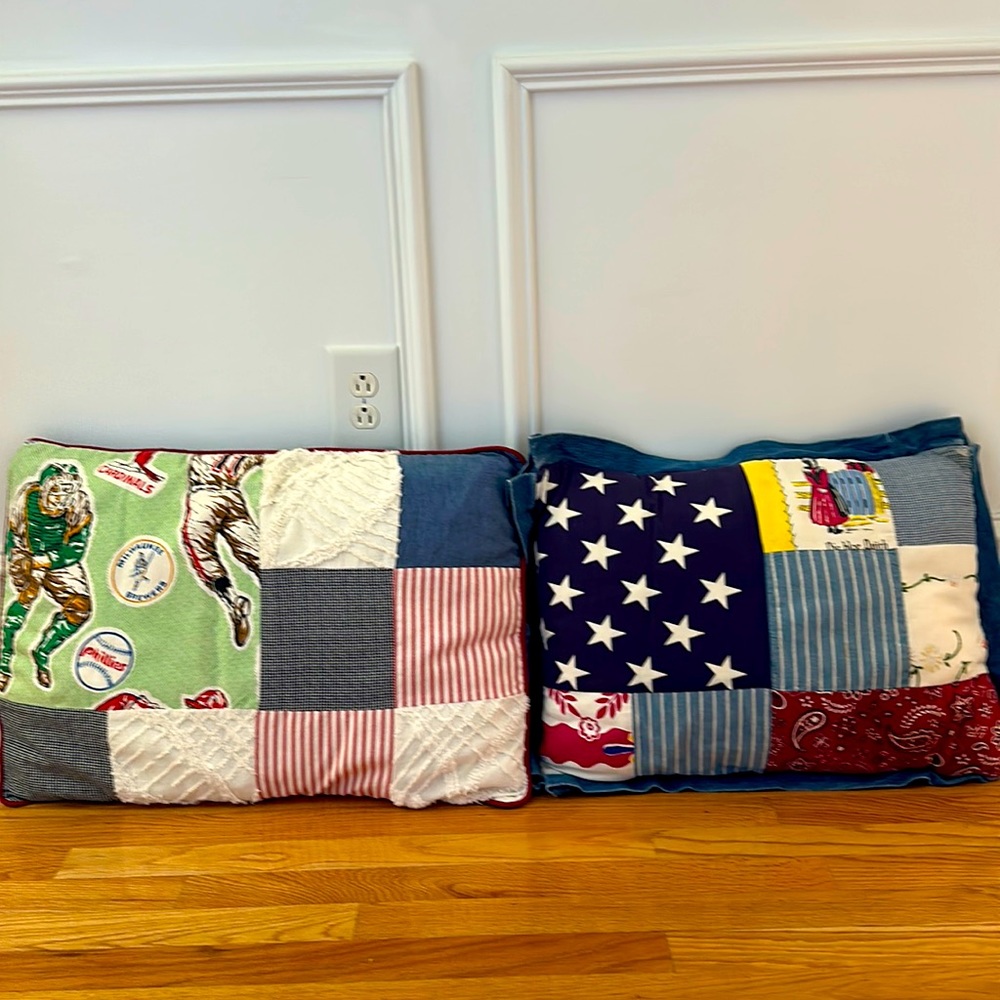 HOST PICK 🎉 Shabby Chic Two Standard Size Shams w/ Pillows